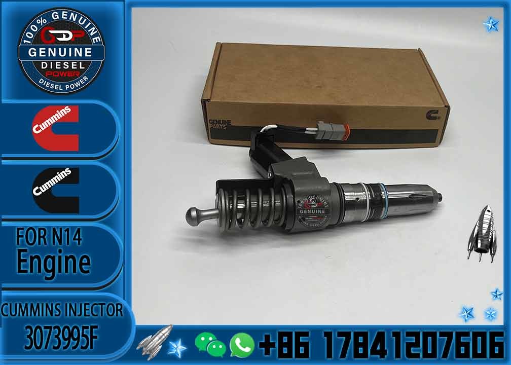 Auto Parts Common Rail Diesel Fuel Injector 4307795 3073995F For Cummins QSN14 N14