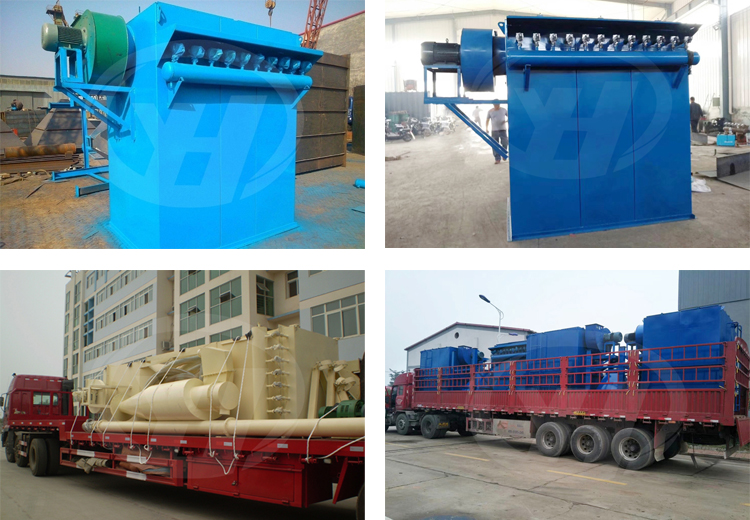 Wood Industrial Pulse Jet Long Bag Filter Fly Ash Dust Collector