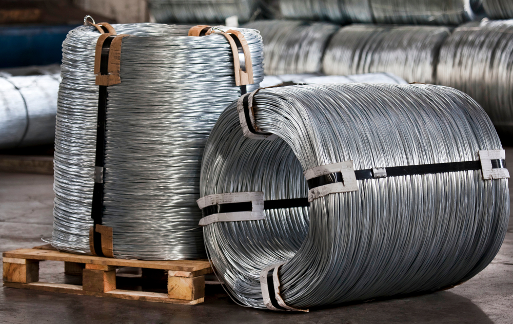 Sliver Galvanized Steel Wires 40mm - 2000mm Solid Steel Wire