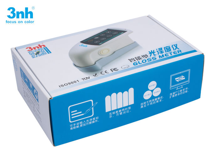 3NH High Precise User Friendly Gloss Meter NGH268 Tri-angle Degree Touch Screen Operation
