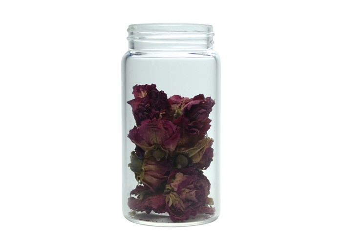 100ml 47*90mm Heat Resistant High Borosilicate Glass Vial Pot
