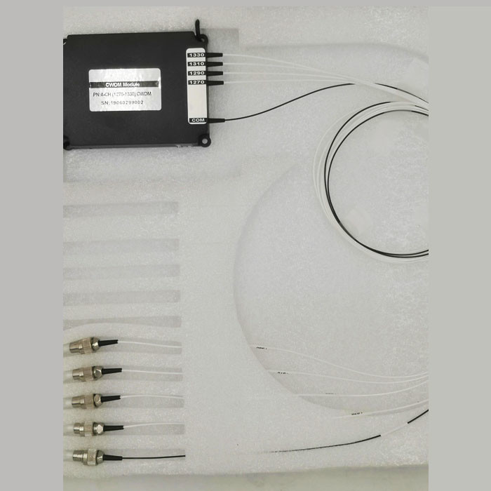 1X4 CWDM Components Optical Fiber WDM FWDM High Performance