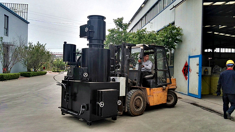 Food Waste Disposer Mini Animal Waste Cremation Machine Incinerator with 0.37 KW Power