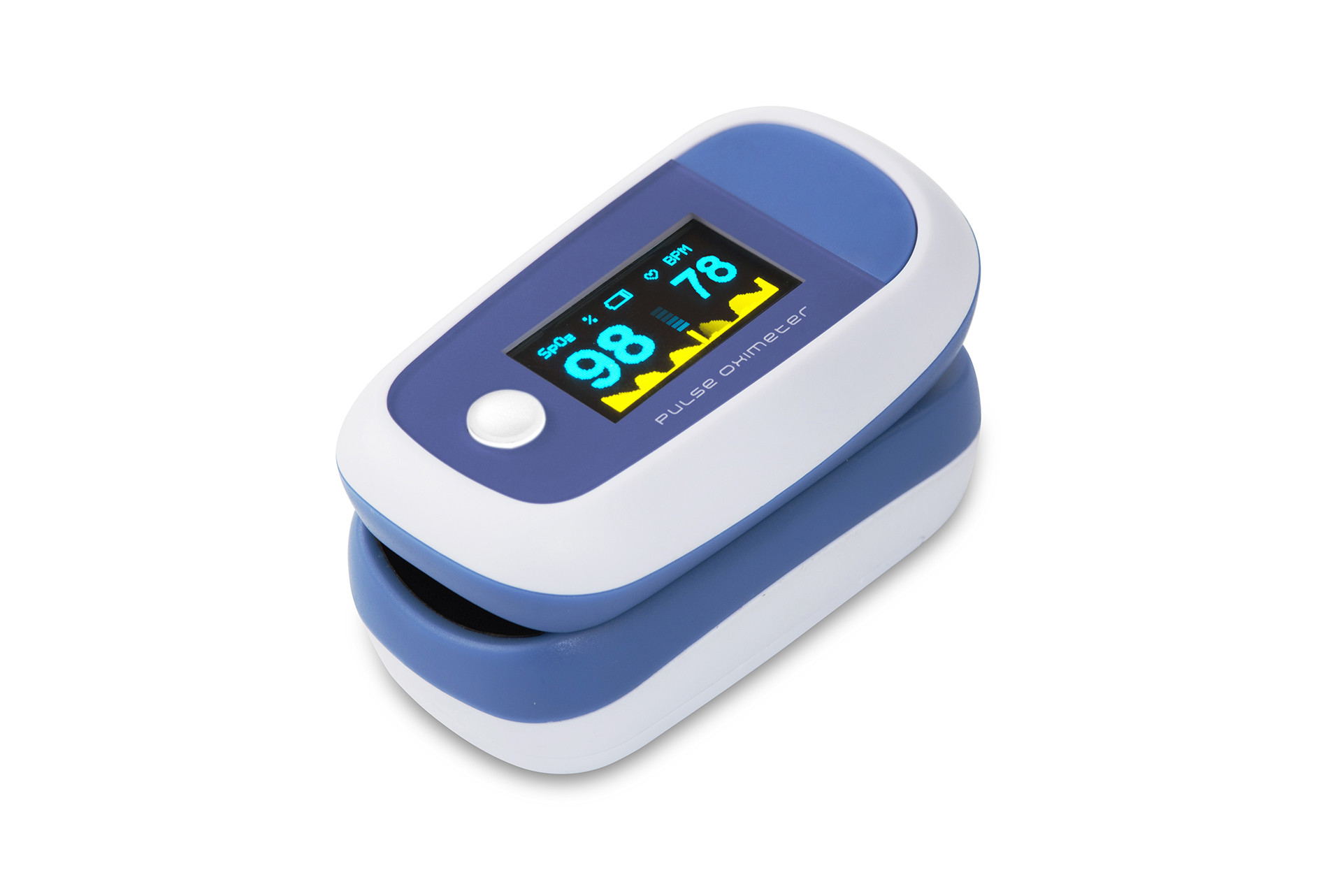 Medical Portable Spo2 Fingertip Pulse Oximeter Monitor With OLED Display, blood oxygen monitor