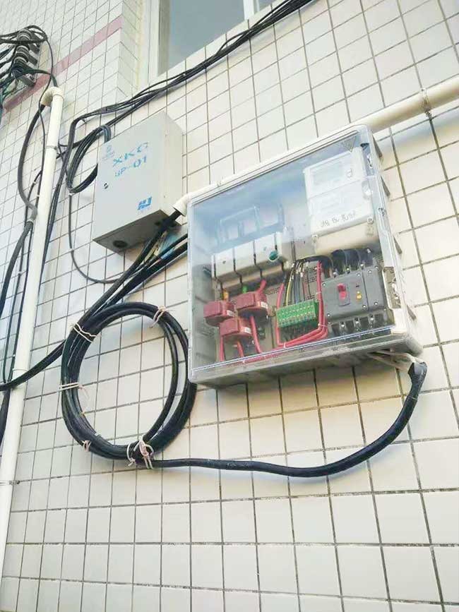 Optional AC Switch On Grid And Off Grid Solar System Smart Cooling 50KW 25 Years Type