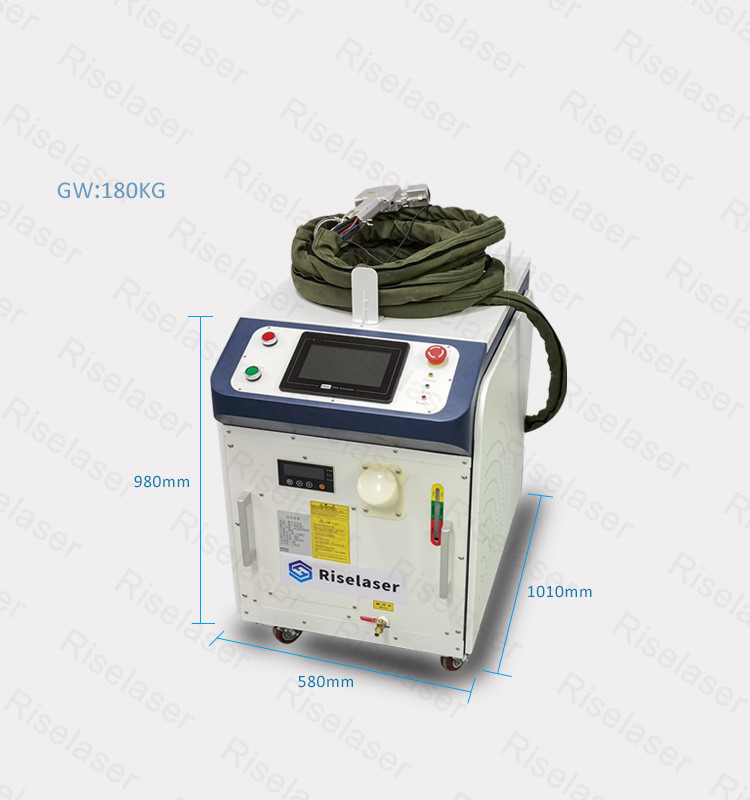 Handheld Laser Soldering Machine 1500w GW CW Fiber Laser For Iron