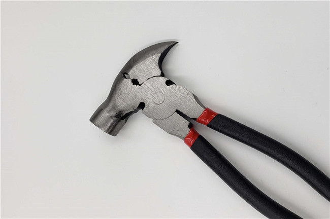 Nonslip Handle 25.4cm Electric Fence Tools Hammer Head Pliers Iso19001
