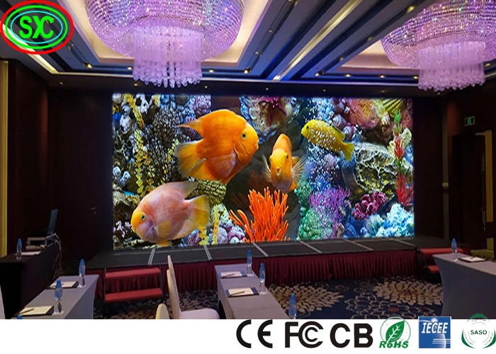 Indoor p4.81 500x500 mm cabinet Full Color Led Screen Stage Backdrop HD Rental