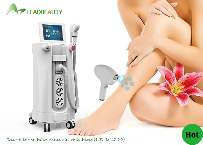 vertical Fast removal hair most  popular 808nm diode laser hair removal machine