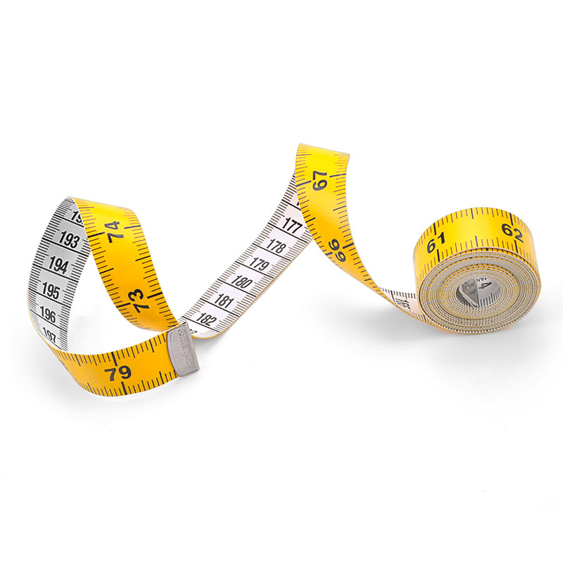Wintape 80inch&200cm Soft Polyfiber Fabric Measuring Tape for Sewing Cloth & Weight Loss Medical Body Measurement