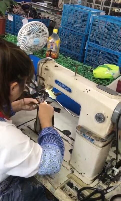 Luggage, Shoes Leather production Zipper High Car Sewing Machine in production line
