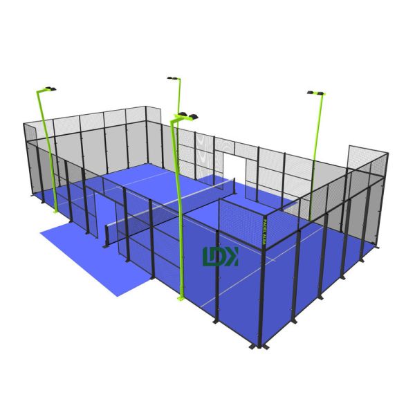 Panoramic Padel Court Manufacturer | 12mm Tempered Glass WPT Standard