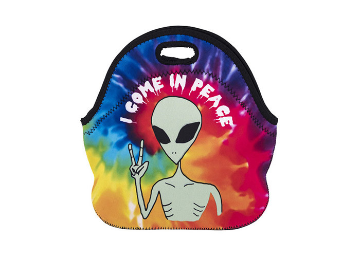 Personalized Large Insulated Lunch Bag , Thermal Lunch Tote Bags Neoprene Durable