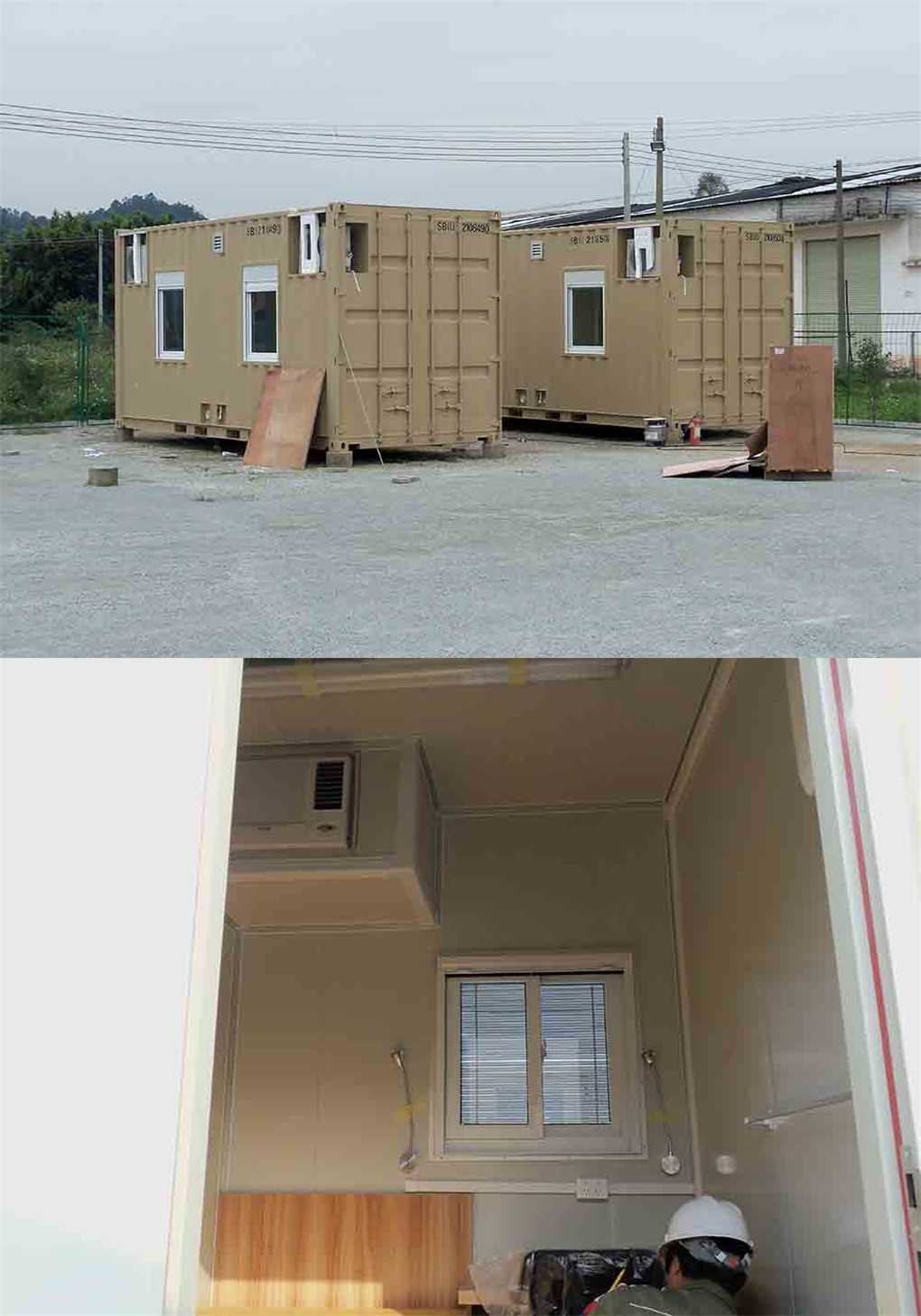 Lightweight Custom Container House Apartment / Philippines Villa Mobile Home
