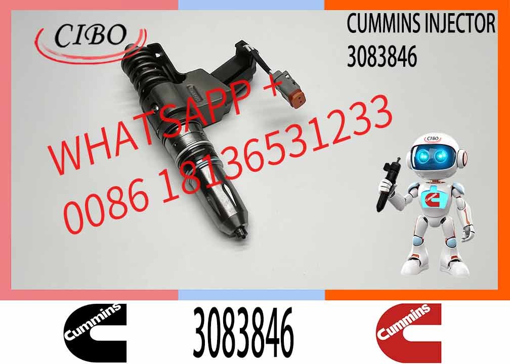 3083846 Diesel Fuel Injector N14 Common Rail Injector 3095086 3609796 3095040 3411763