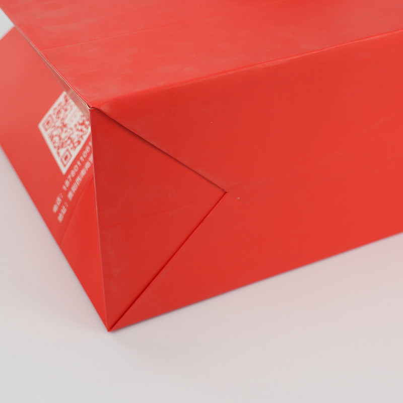 Gift Bag Shopping Custom Logo Paper Bags Wine Clothing Packaging