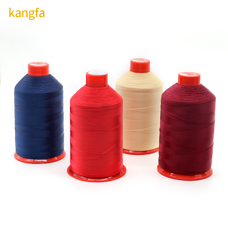 Polyester / Nylon Elastic 300d/2 420d/3 6.6 Bonded Weaving Thread Filament 250g/Cone