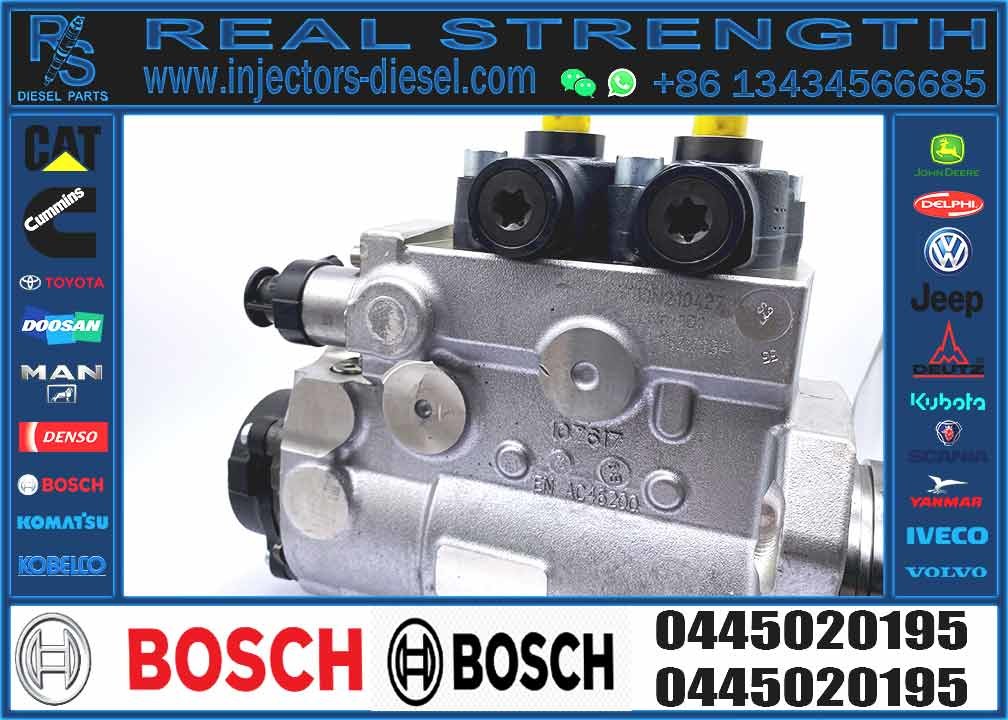Excavator engine parts original fuel injection pump 0445020195 for IVECO Stralis Trakker Holland T9