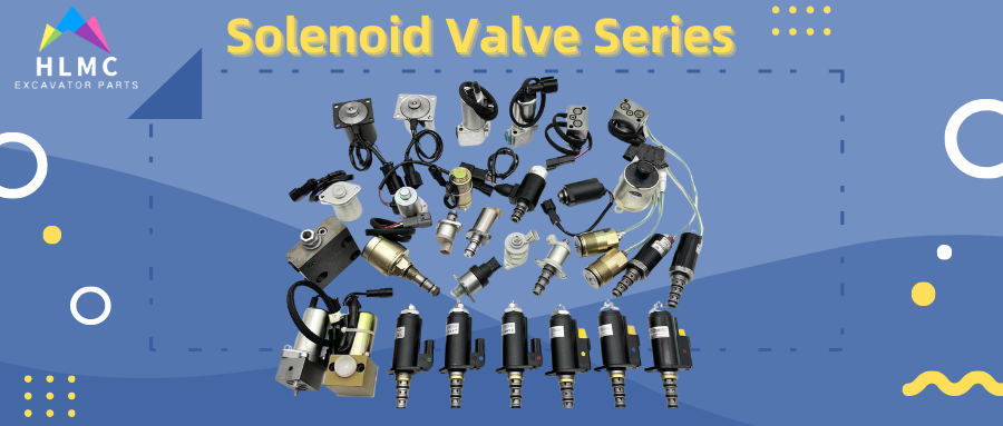 122-5053 E325C E322C Hydraulic Pump Solenoid Valve Engine Diesel Excavator Oil Pump Solenoid Valve 1225053