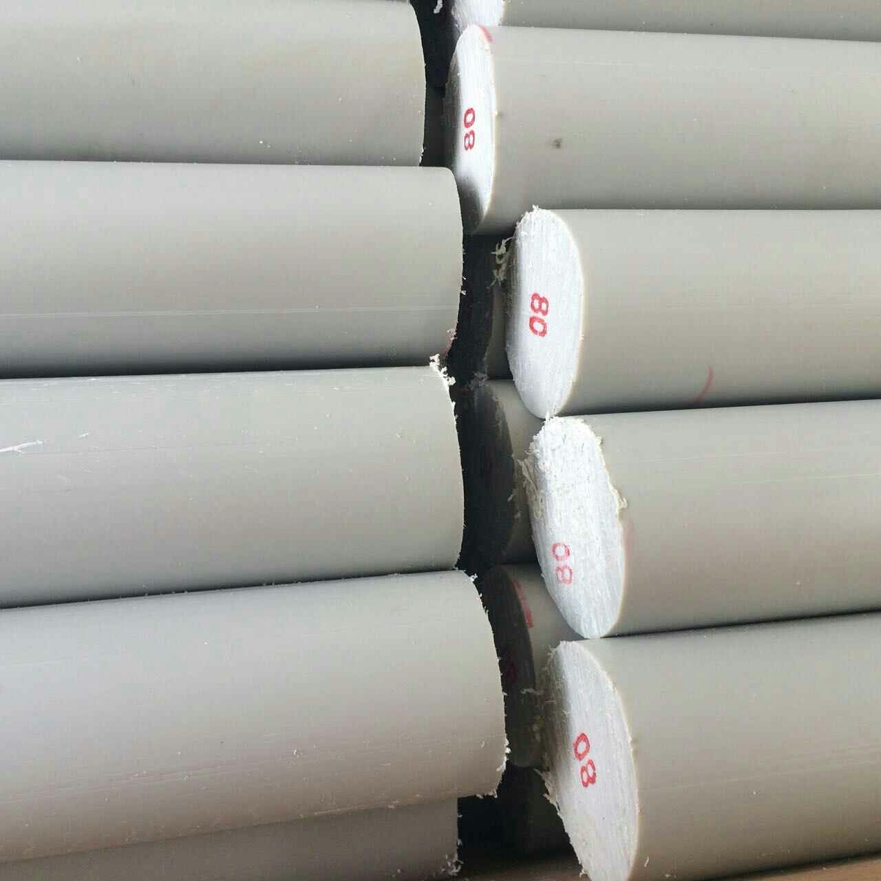 White Grey PP Rod / Polypropylene Rod For All Kinds Industrial Seal
