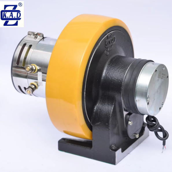 DC Permanent Magnet Brushed Motor Drive Wheel Assembly Motor Handling Equipment Wheels