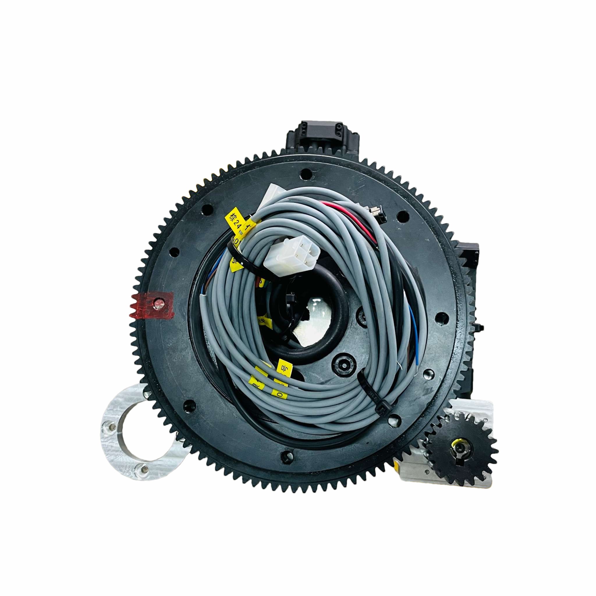 DC48V 500kg Agv / Forklift Drive Wheel , Storehouse Material Handling Robot Motor Wheel