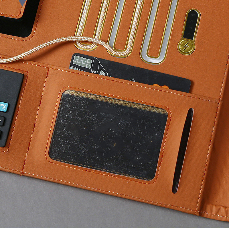 Ultraportable Leather Business Portfolio