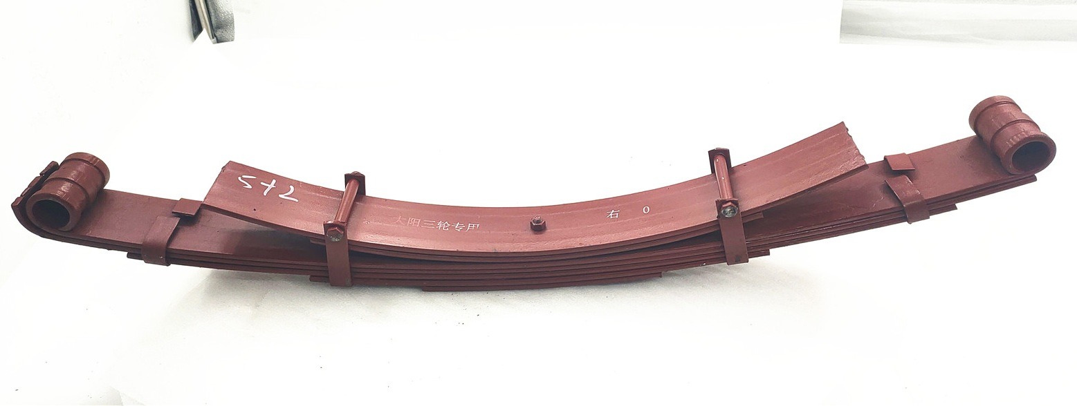 5 2 pcs Red Hard Steel Leaf Spring for Universal Motorcycle Tricycle Parts OEM