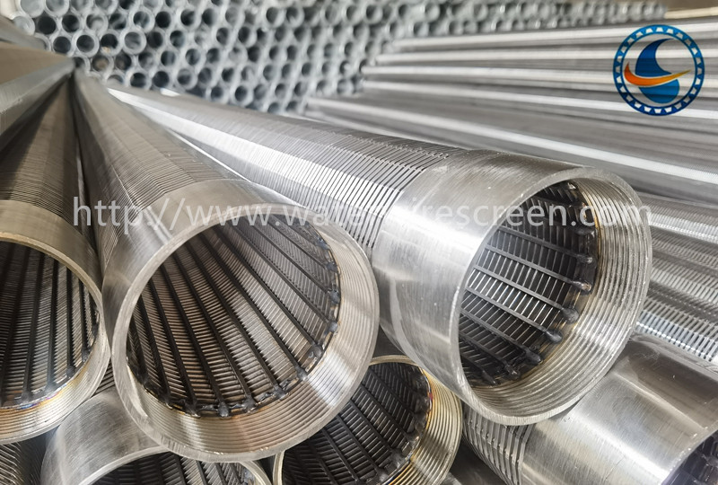Johnson Wire Wrapping 304 Stainless Steel Sand Control Screens 2900mm Length