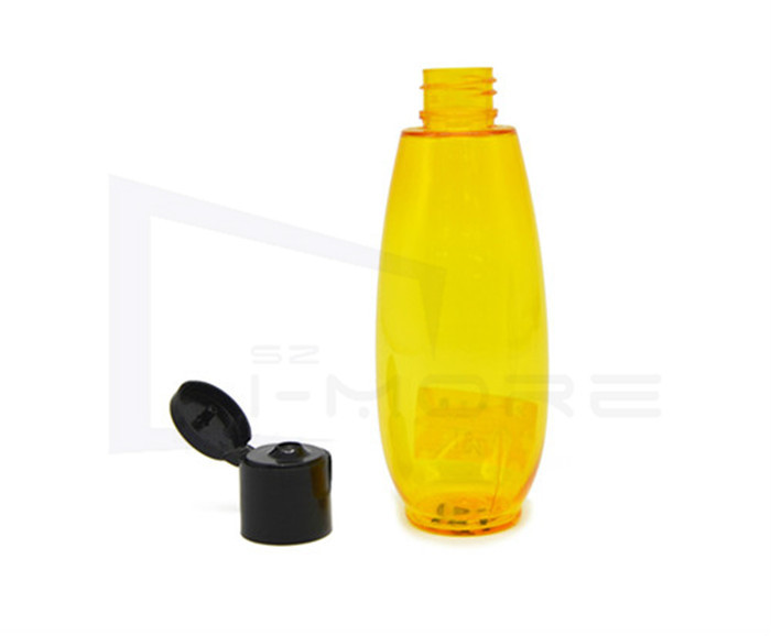 Hot Stamp ODM 110ml Flip Top Plastic Bottles