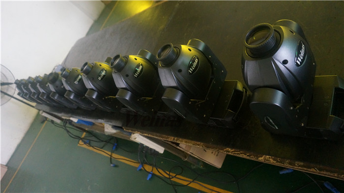 Nightclub Stage Moving Head Light Multi Control Mode With LCD Display