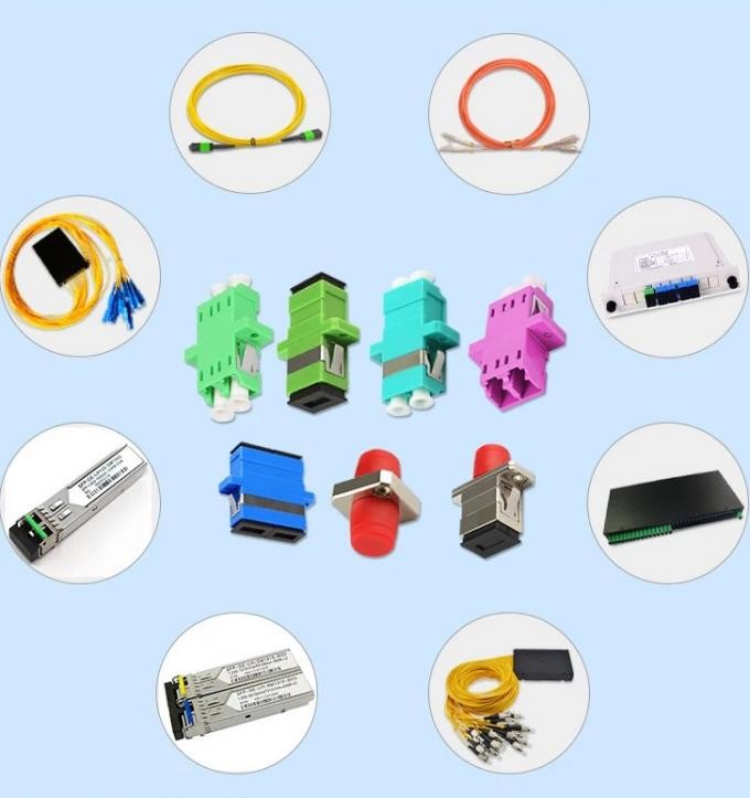 multimode lc lc connector om4 50/125 duplex jumper lszh jacket 1m fiber optic patch cord