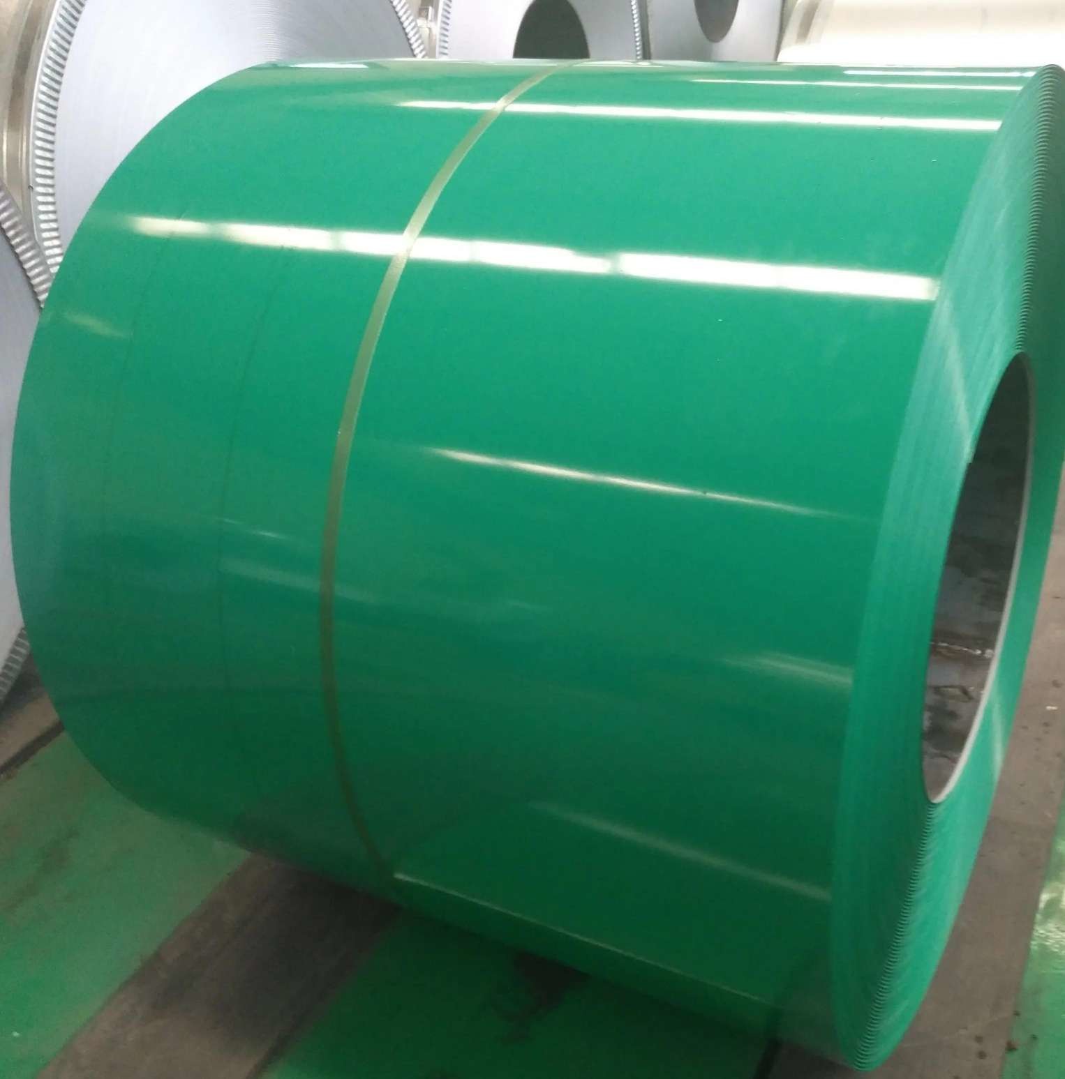 RAL color prepainted galvanized steel coil PPGI DX51 Dx53d Z275 0.35mm ppgi galvanized steel coil for roofing sheet