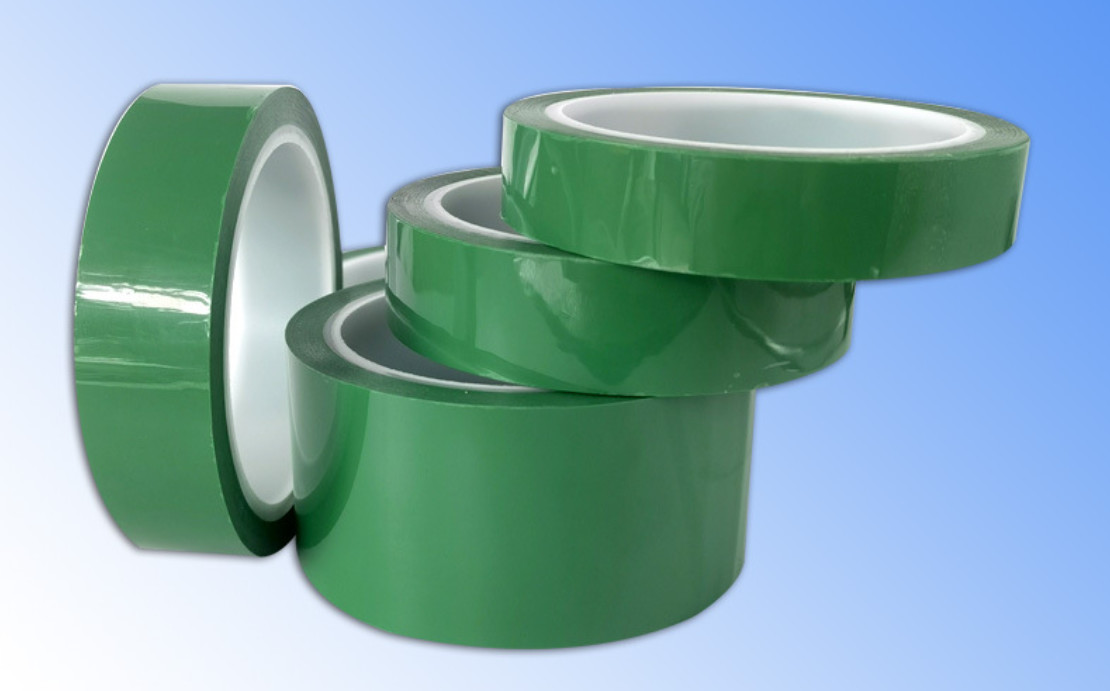 40mic PET Adhesive Tape Green High Heat Insulation Tape for Lithium Battery Termination