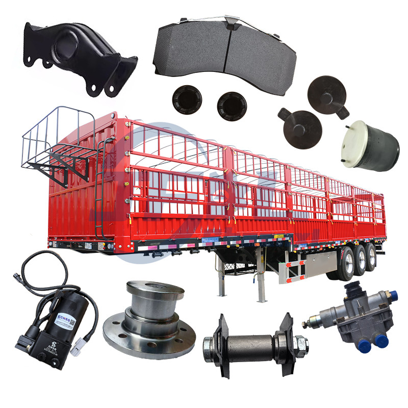Original BPW Axle Fuwa Axle Spare Parts For Heavy Duty Trailer Semi-trailer Transporter parts accessories
