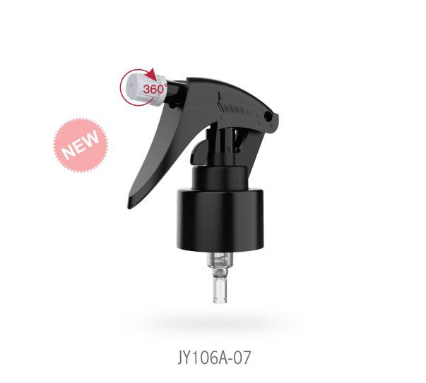JY106A-07 Plastic Trigger Sprayer Clockwise Rotation To Switch Haircare Prducts