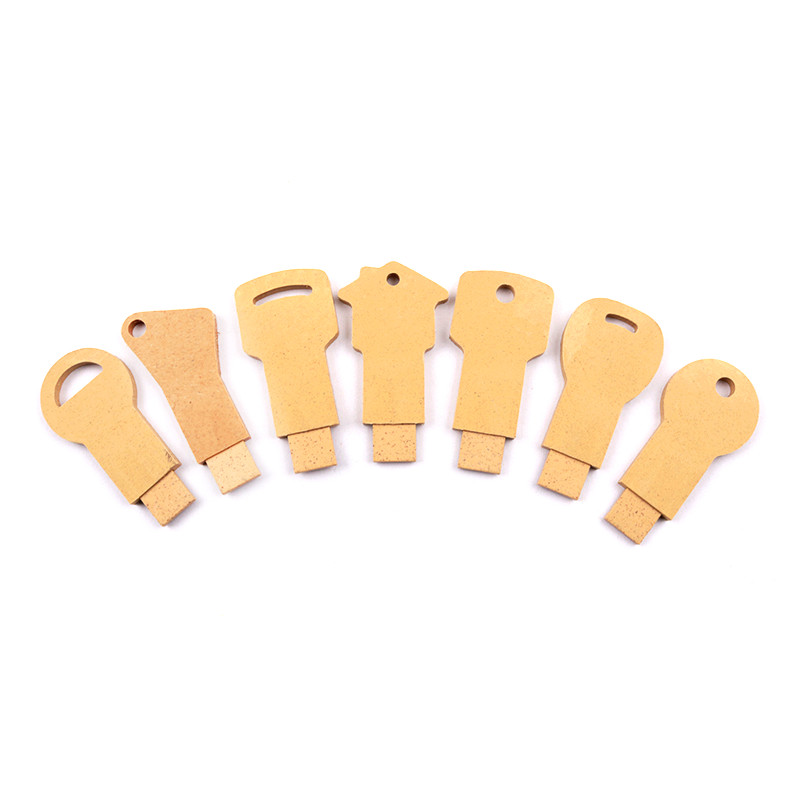 Straw And Plastic 128gb Flash Drives , Recyclable Materials Usb 2.0 Memory Stick
