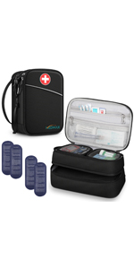 insulin cooler travel case
