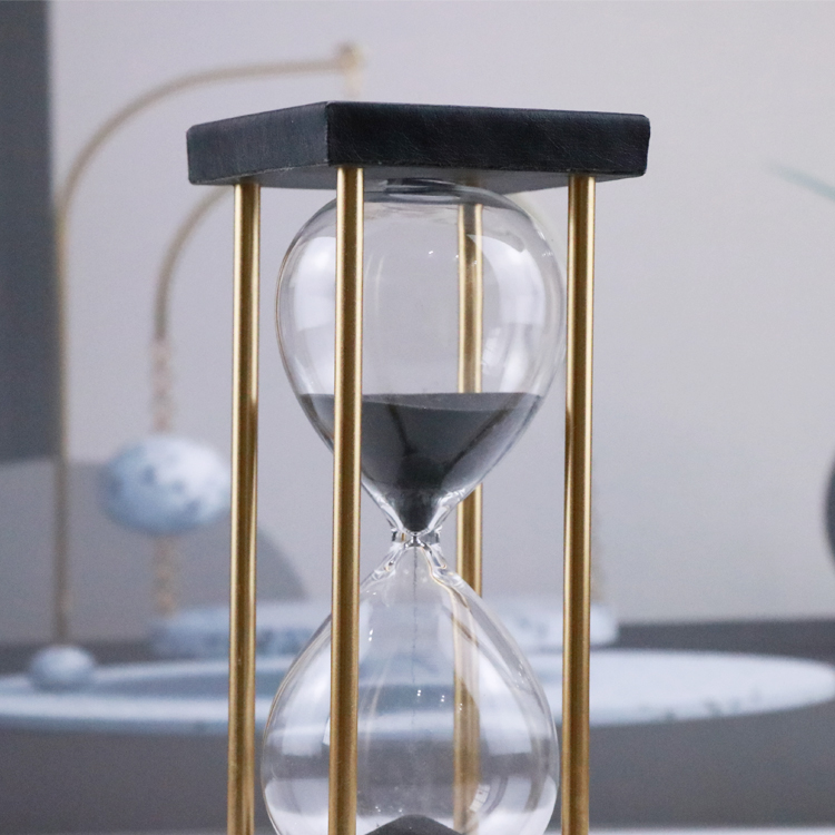 Colorful Wooden Hourglass 25 Minute Hourglass Timer For Home Furnishings