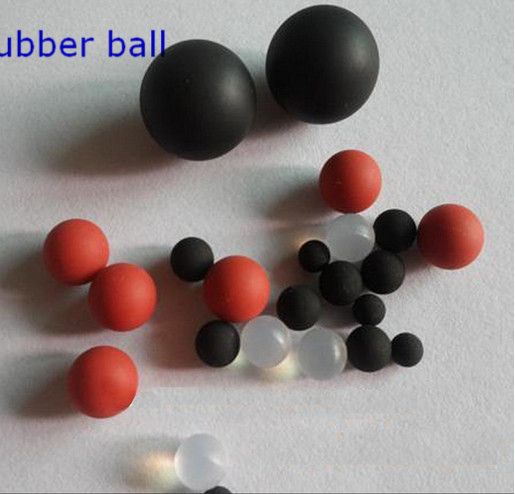 20MM Valves / Bearings Silicone Rubber Ball 70 Shore High Temprature Resistant