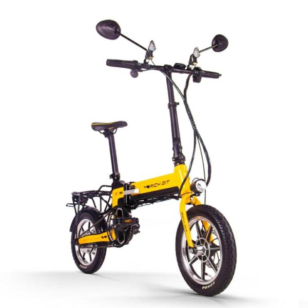 Riding Electric City Bicycle Small Electric Urban Bikes Adults 14 Inch Gray 10