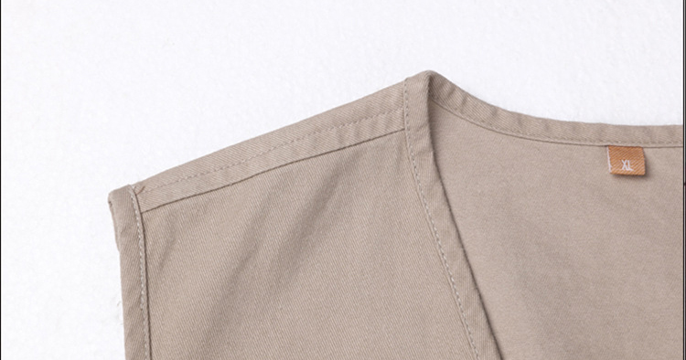Causal Multi-pocket Sleeveless Oversize Top Utility Waistcoat V-neck Cardigan Zipper Biker Vest Men Hiking Fishing Vests