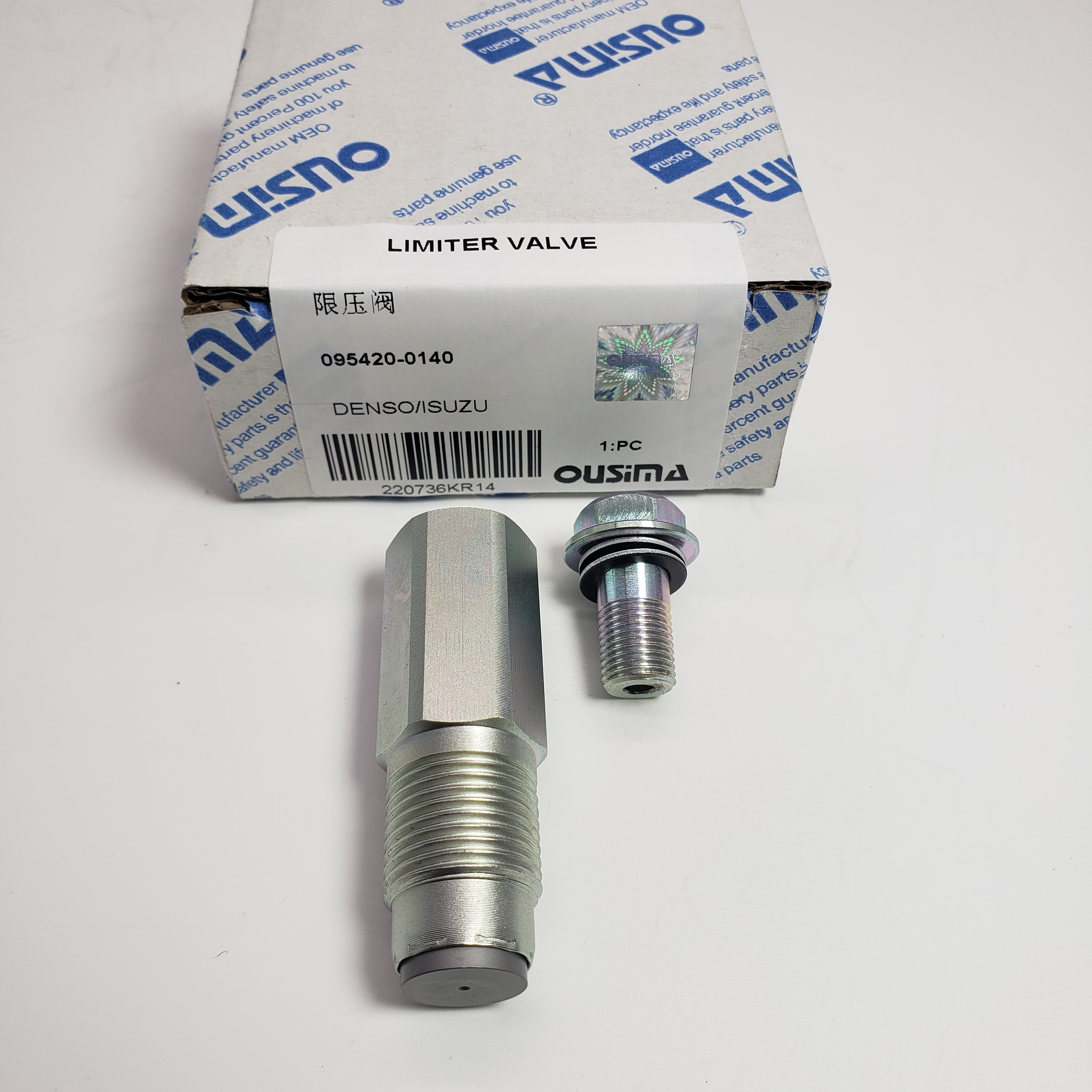 Pressure Limiter Relief Valve 095420-0140 For Komatsu Denso Isuzu