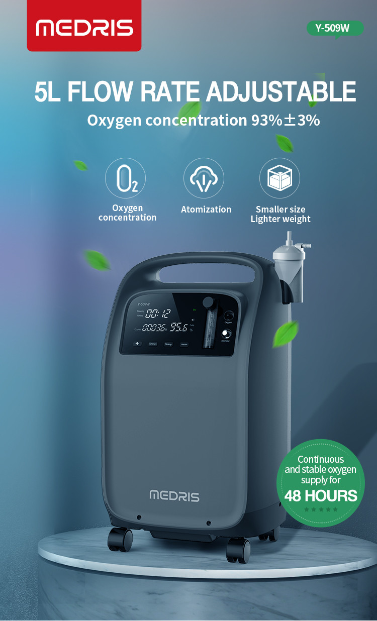 Oxygen Concentrator With 5L High Concentration And Medical Grade For Home Care