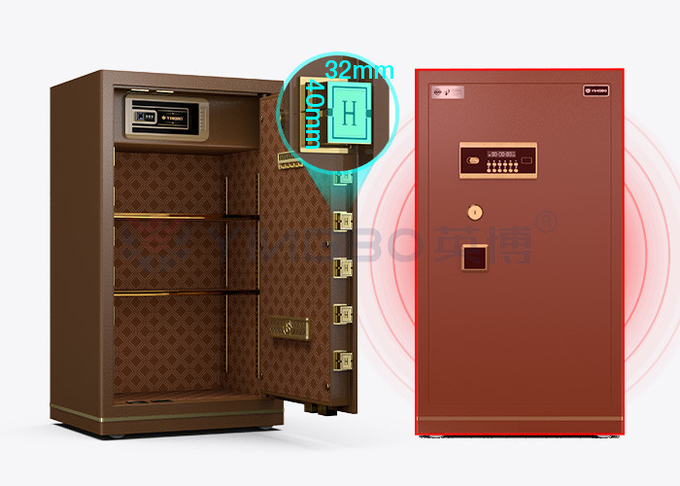 H1000mm Solid Steel Electronic lock Luxury Office Safe Box For Security YB/N7-100
