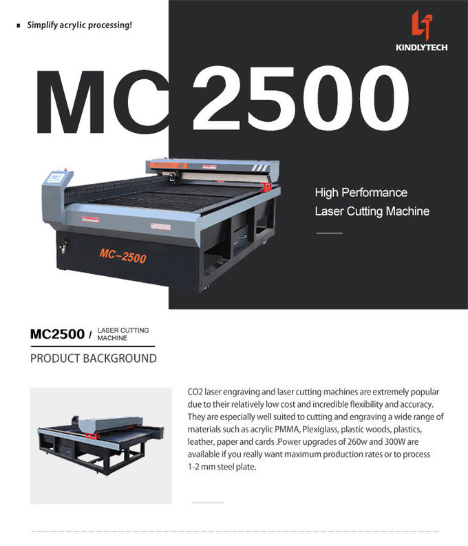1300X2500mm 150W Laser Engraving Machine For Acrylic CE Certificate