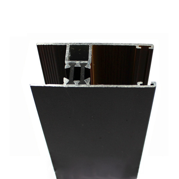 Wood Grain / Wood Finish Aluminium Profiles Home Furniture Accessories