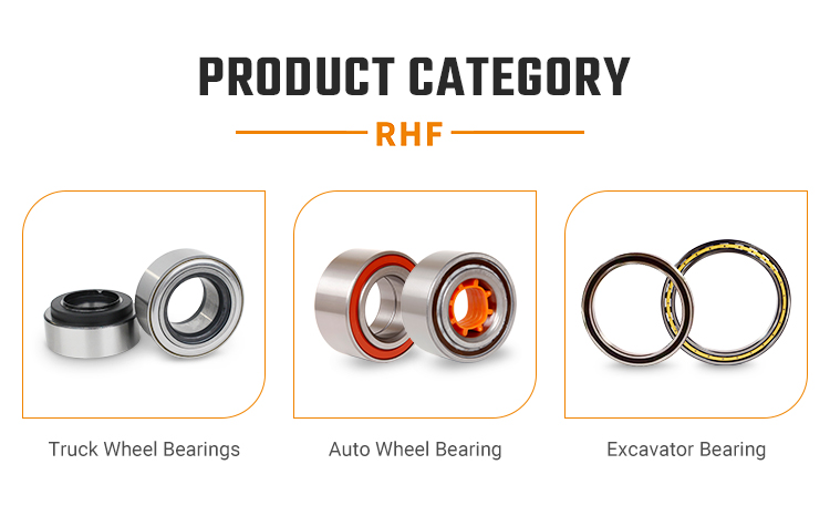 Standard Vibration DAC52910040 Auto Bearings for High Speed Automotive Wheel Hub