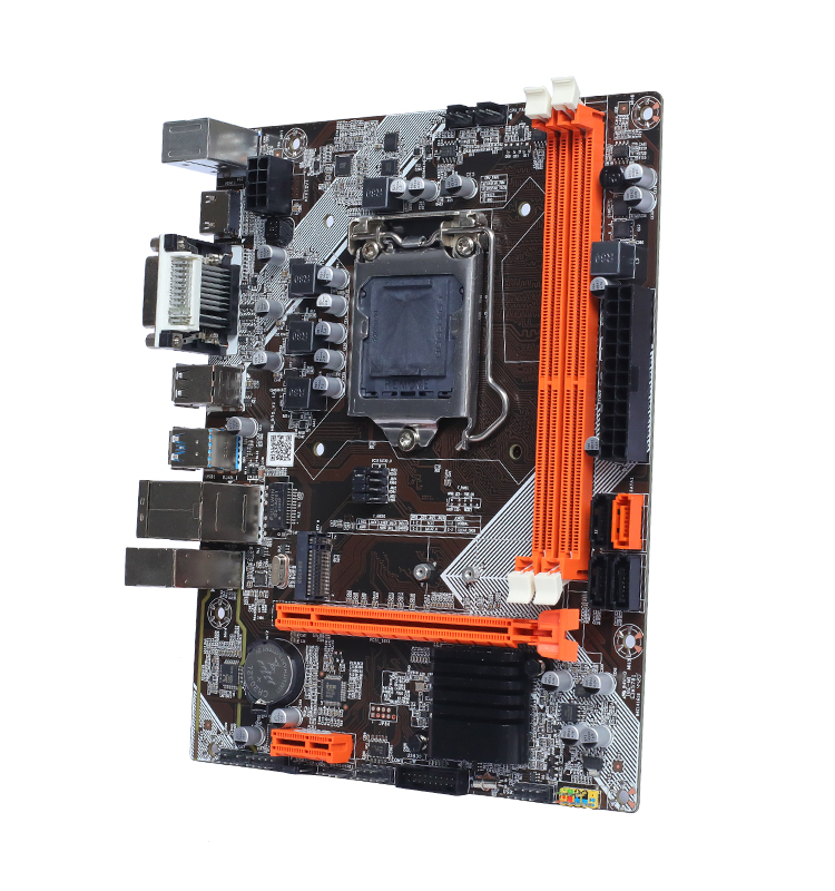 Jieshuo G1630 CPU OEM B75 Motherboard LGA1155 Desktop PC Motherboard USB 3.0