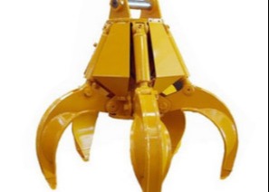 6-50t Stone Grapple Hydraulic Grab Bucket Excavator For Hydraulic Grapple Attachment